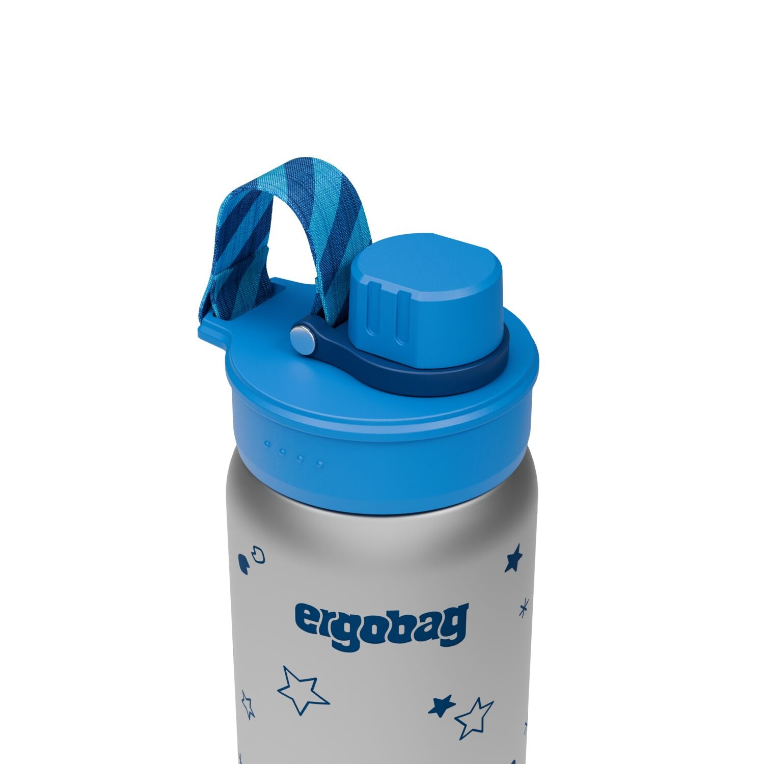 Ergobag Edelstahl Trinkflasche Sterne