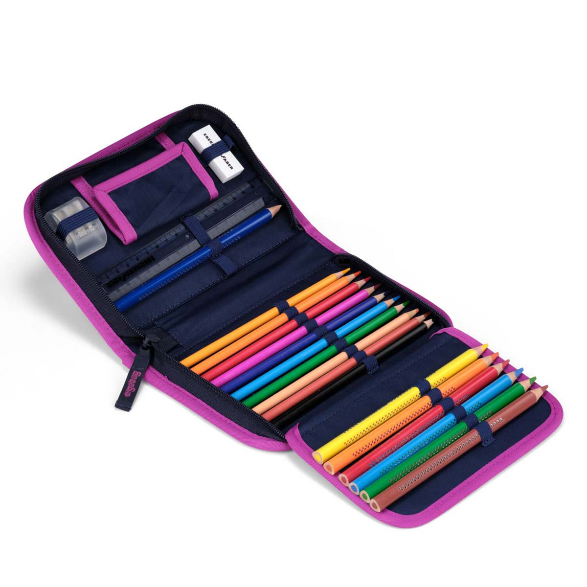 Ergobag Cubo Bärlaxy Schulranzenset 5tlg.