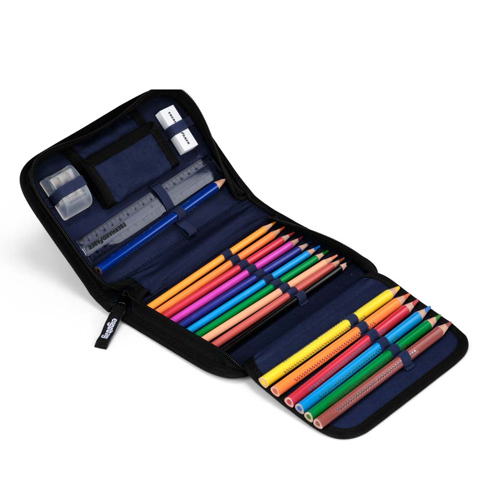 Ergobag Cubo Light Schulranzenset 5tlg. Super ReflektBär