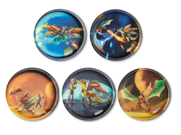 Ergobag Kletties Set (5-teilig) Flugdrache