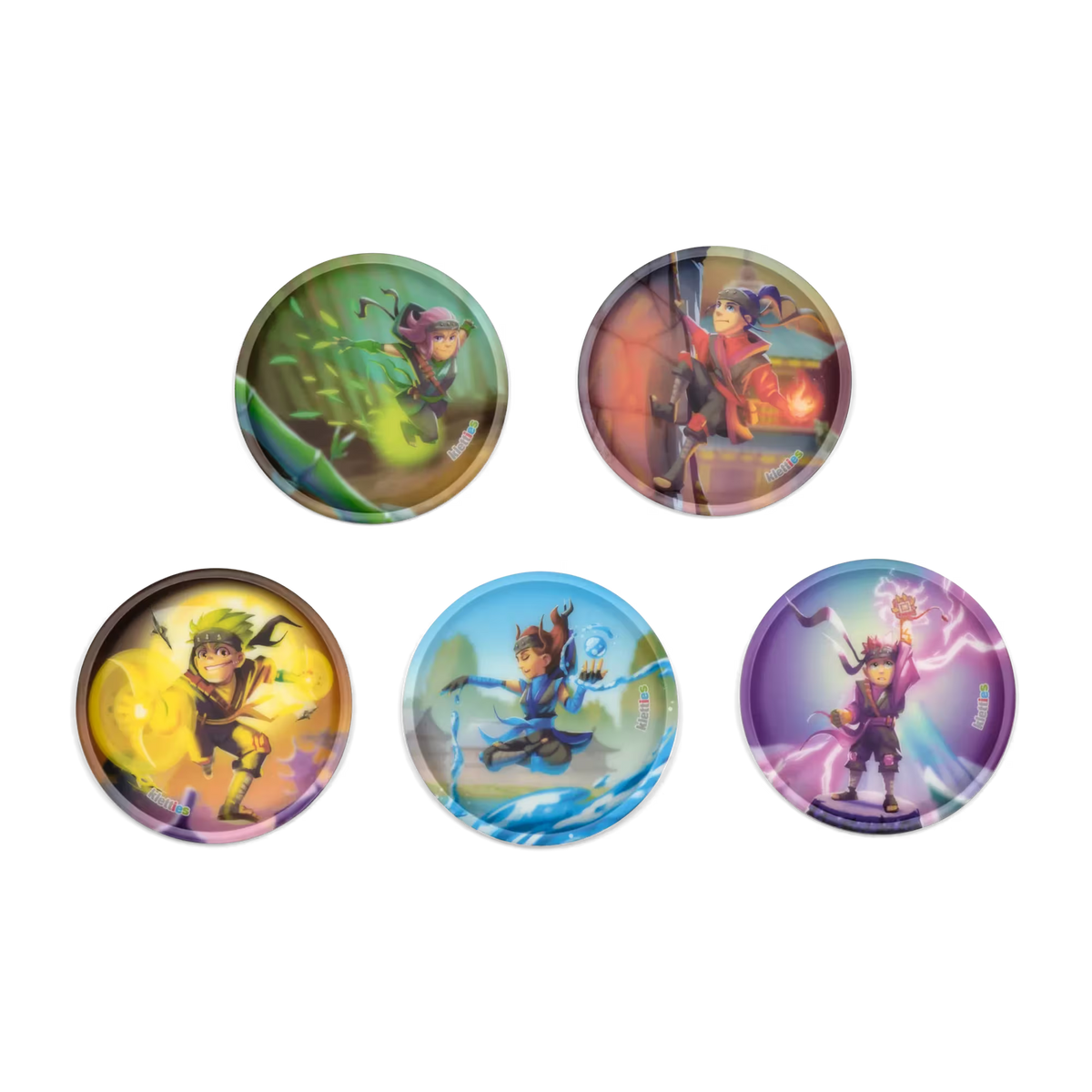 Ergobag Kletties Set (5-teilig) Ninjas