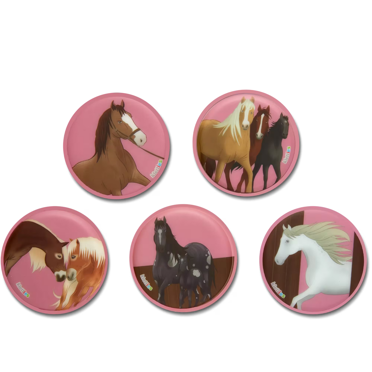 Ergobag Kletties Set (5-teilig) Pferde im Galopp