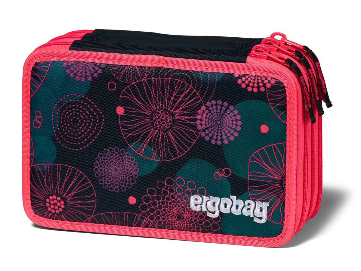 Ergobag 3-fach MAXI Federmäppchen KorallBär