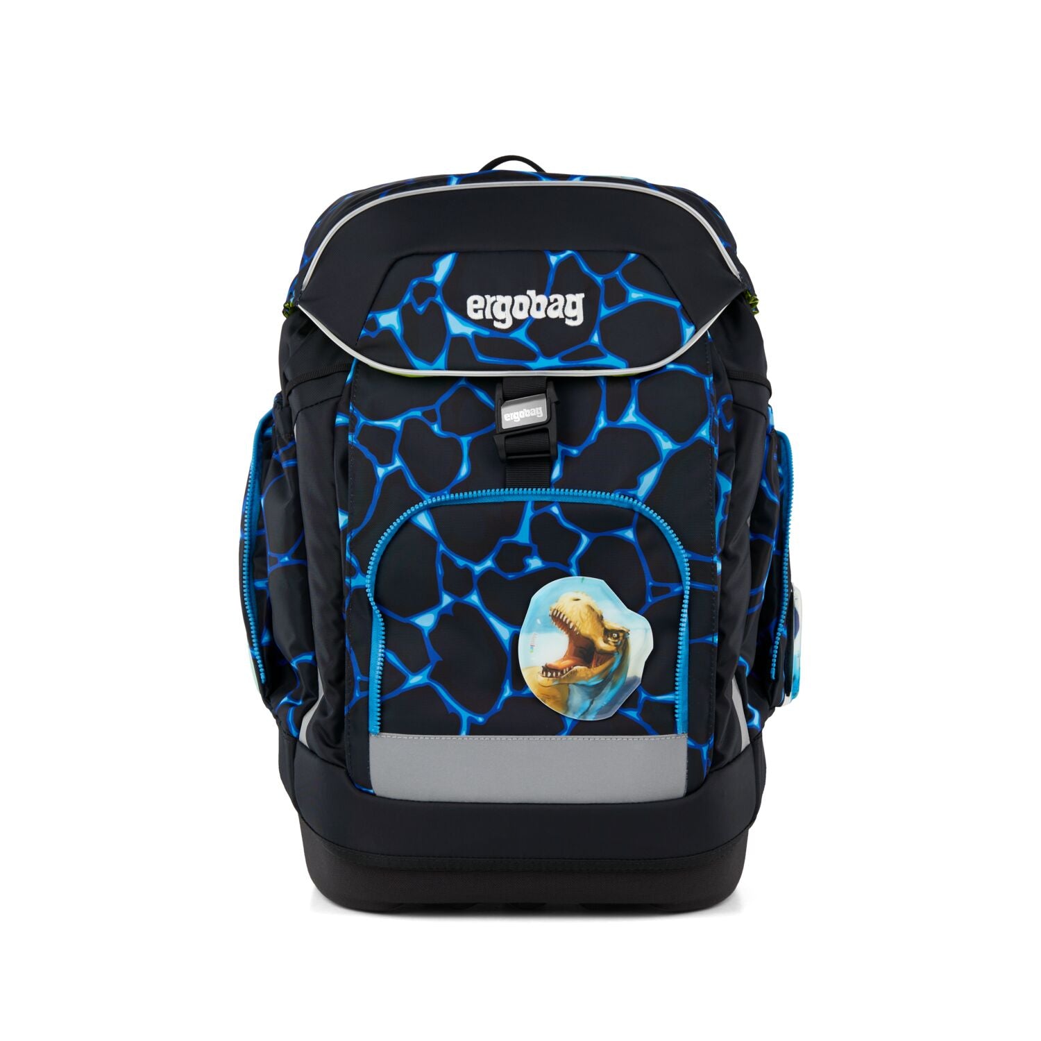 Ergobag Maxi Schulrucksack Set 6tlg. Bärassic Garden COLOR FLASH