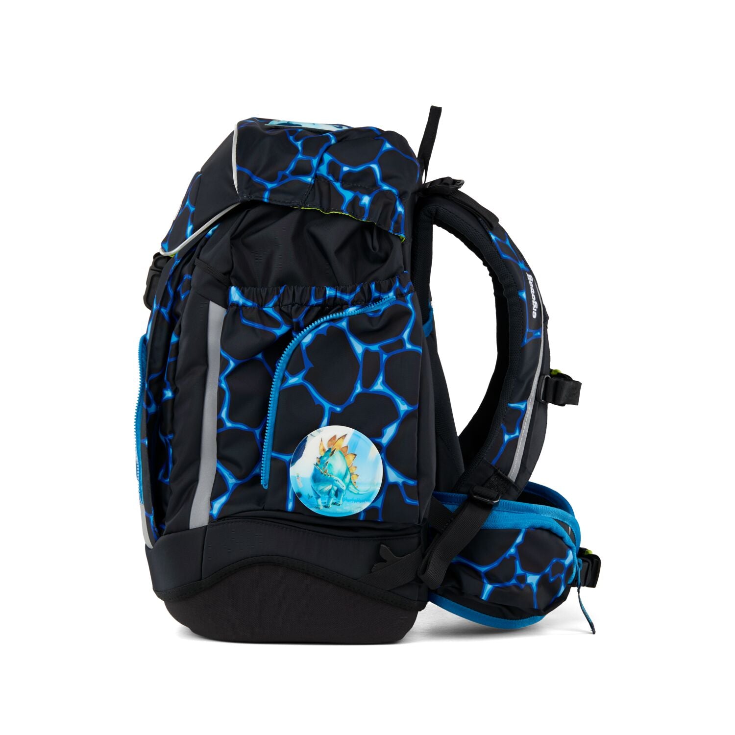 Ergobag Maxi Schulrucksack Set 6tlg. Bärassic Garden COLOR FLASH
