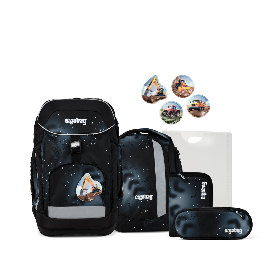 Ergobag Maxi Schulrucksack Set 6tlg. FundBärment