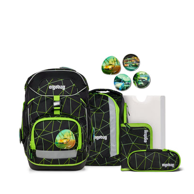 Ergobag Pack Schulrucksack Set 6-teilig CyBär Race 2025