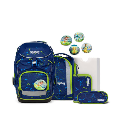 Ergobag Pack Schulrucksack Set 6-teilig SpitzenreitBär COLOR FLASH