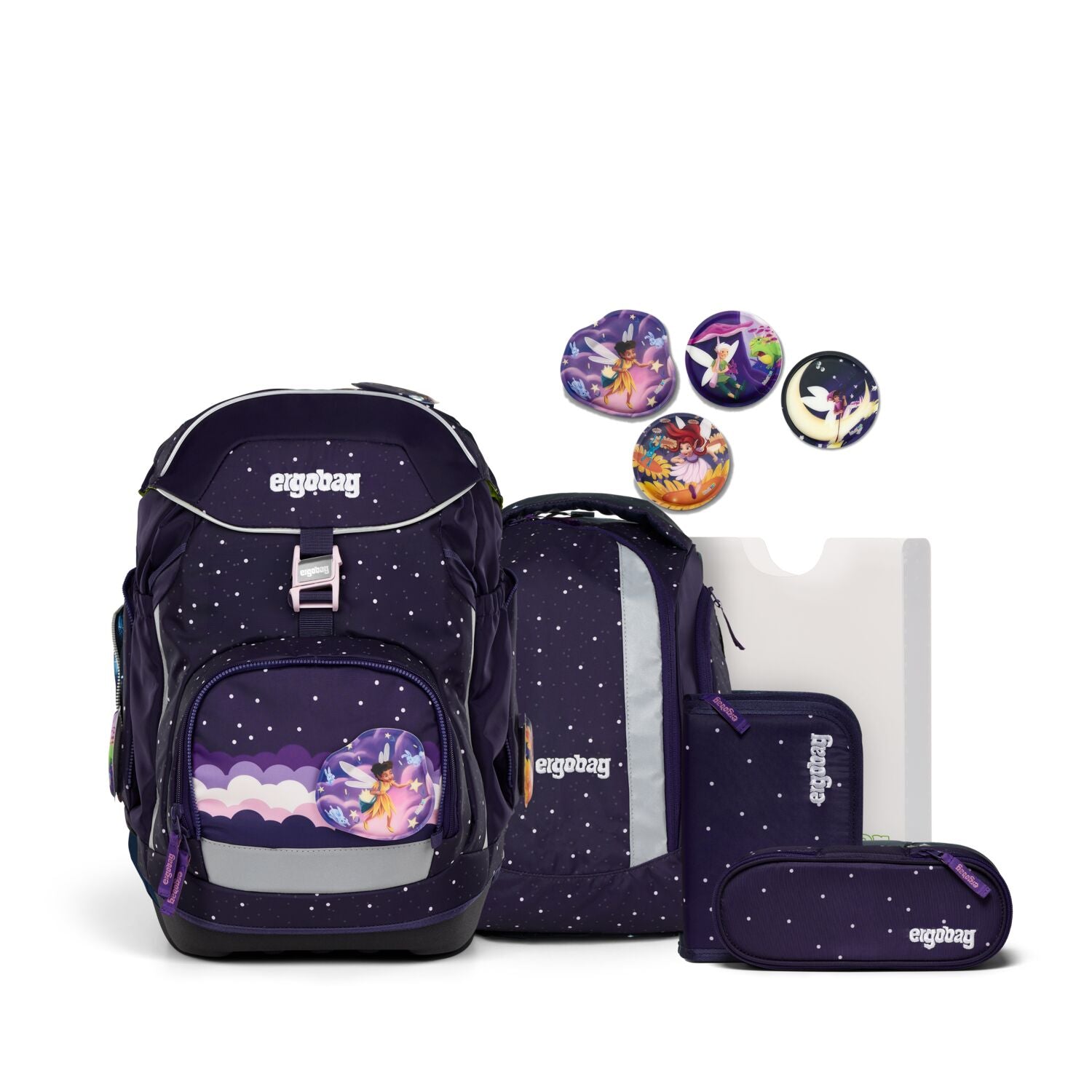 Ergobag Pack Schulrucksack Set 6-teilig SternguckBär