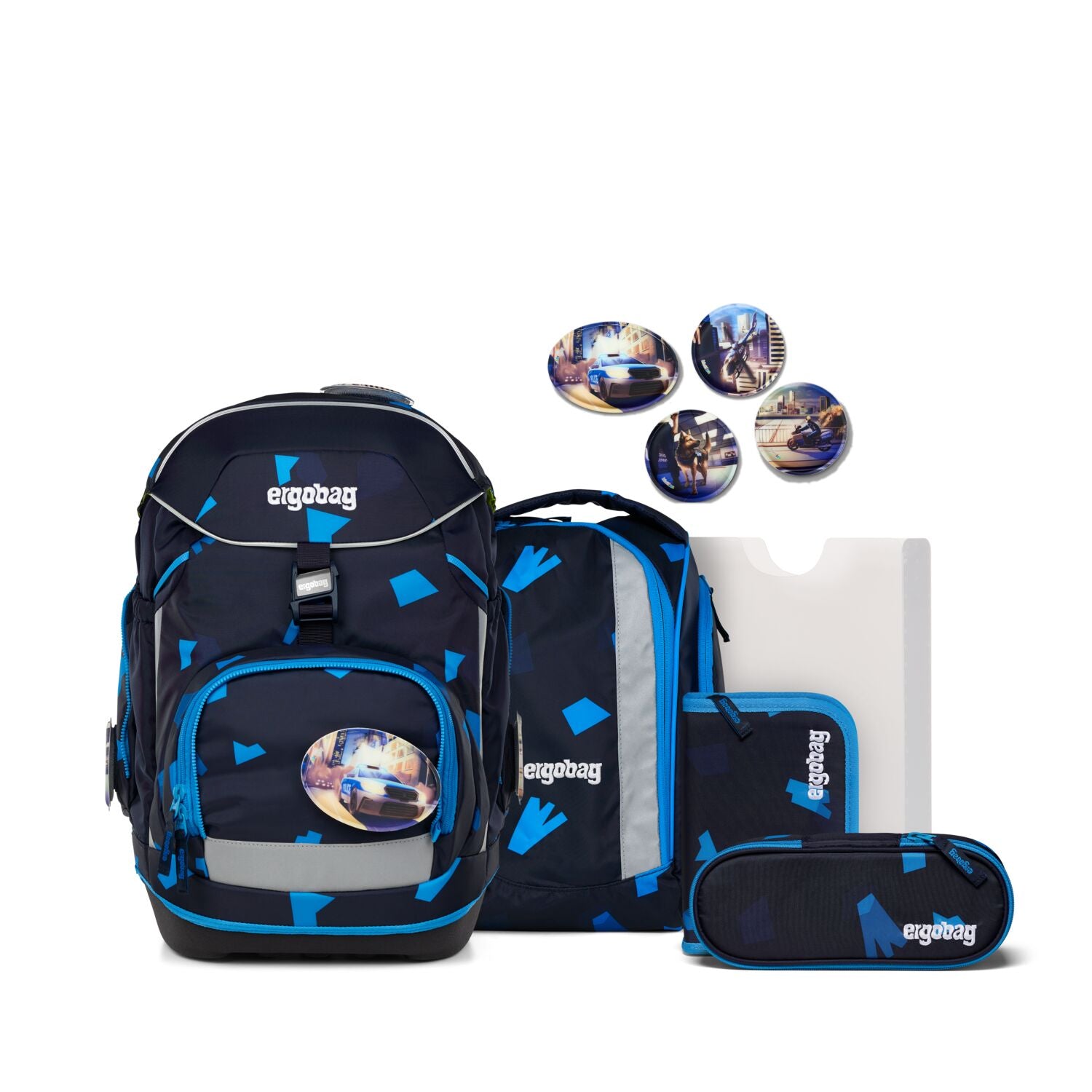 Ergobag Pack Schulrucksack Set 6-teilig VerfolgBärjagd 2025