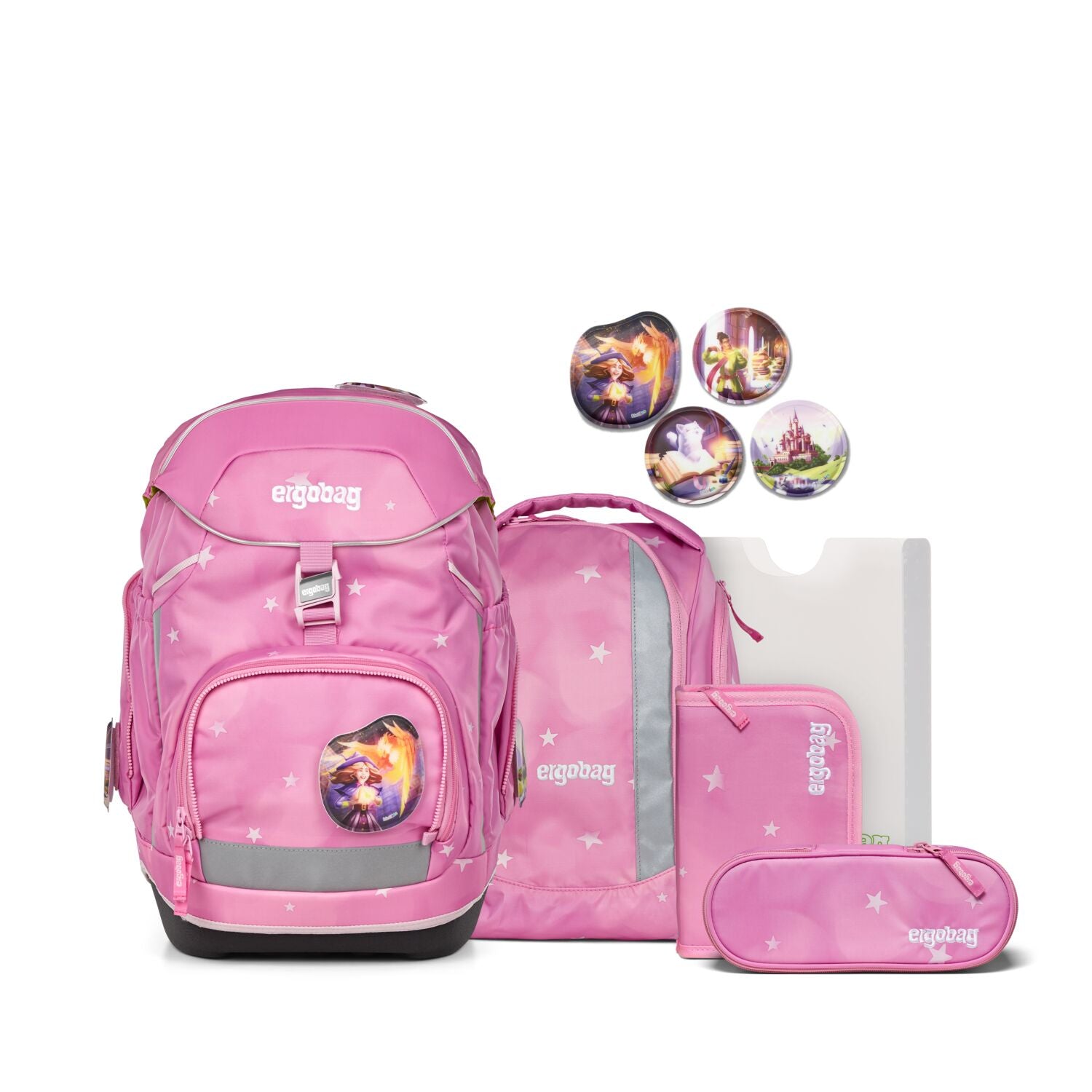 Ergobag Pack Schulrucksack Set 6-teilig WolkenzauBär 2025