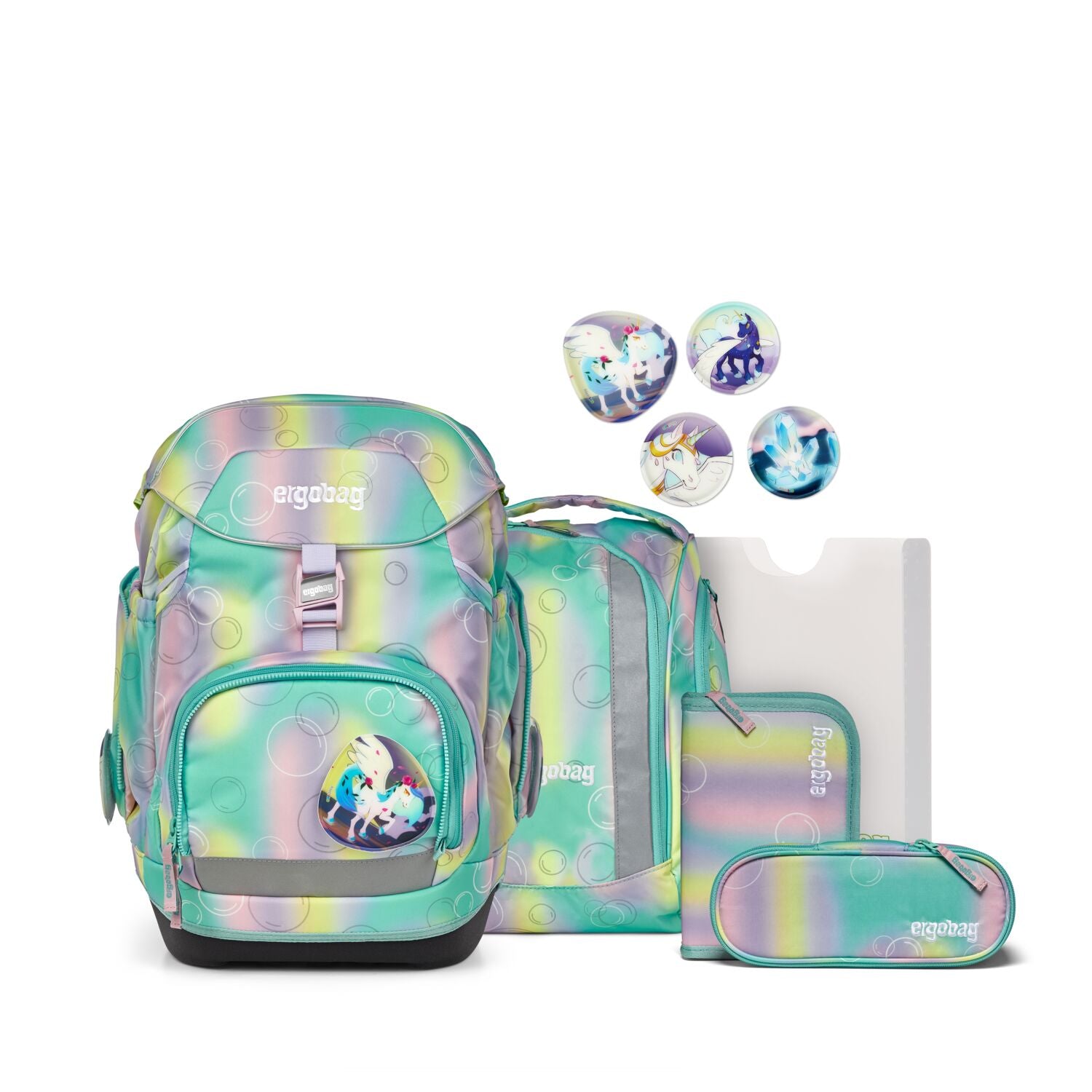 Ergobag Pack Schulrucksack Set 6-teilig ZauBärwelt Reflex