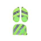 Ergobag Zip-Set 3tlg. Grün mit Reflektorstreifen