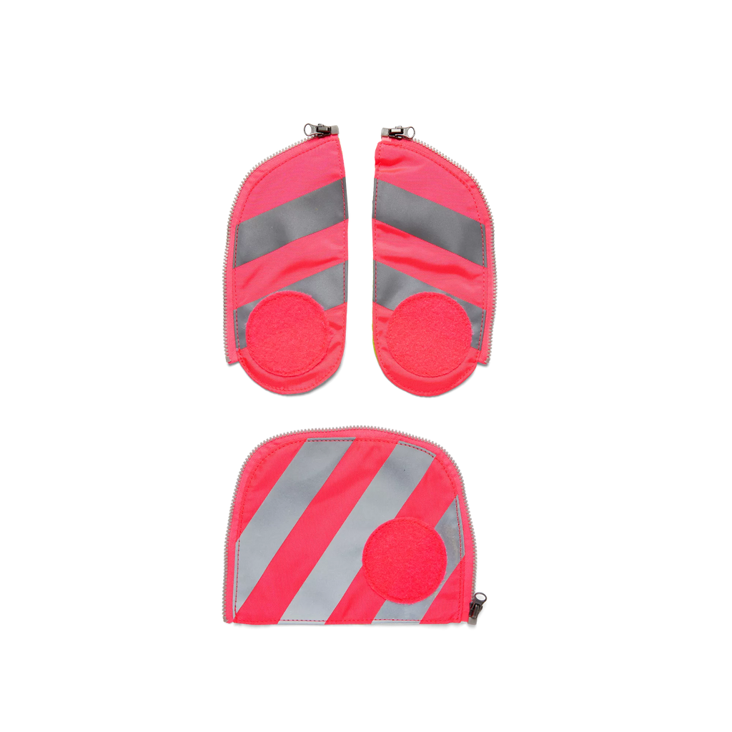 Ergobag Zip-Set 3tlg. Pink mit Reflektorstreifen