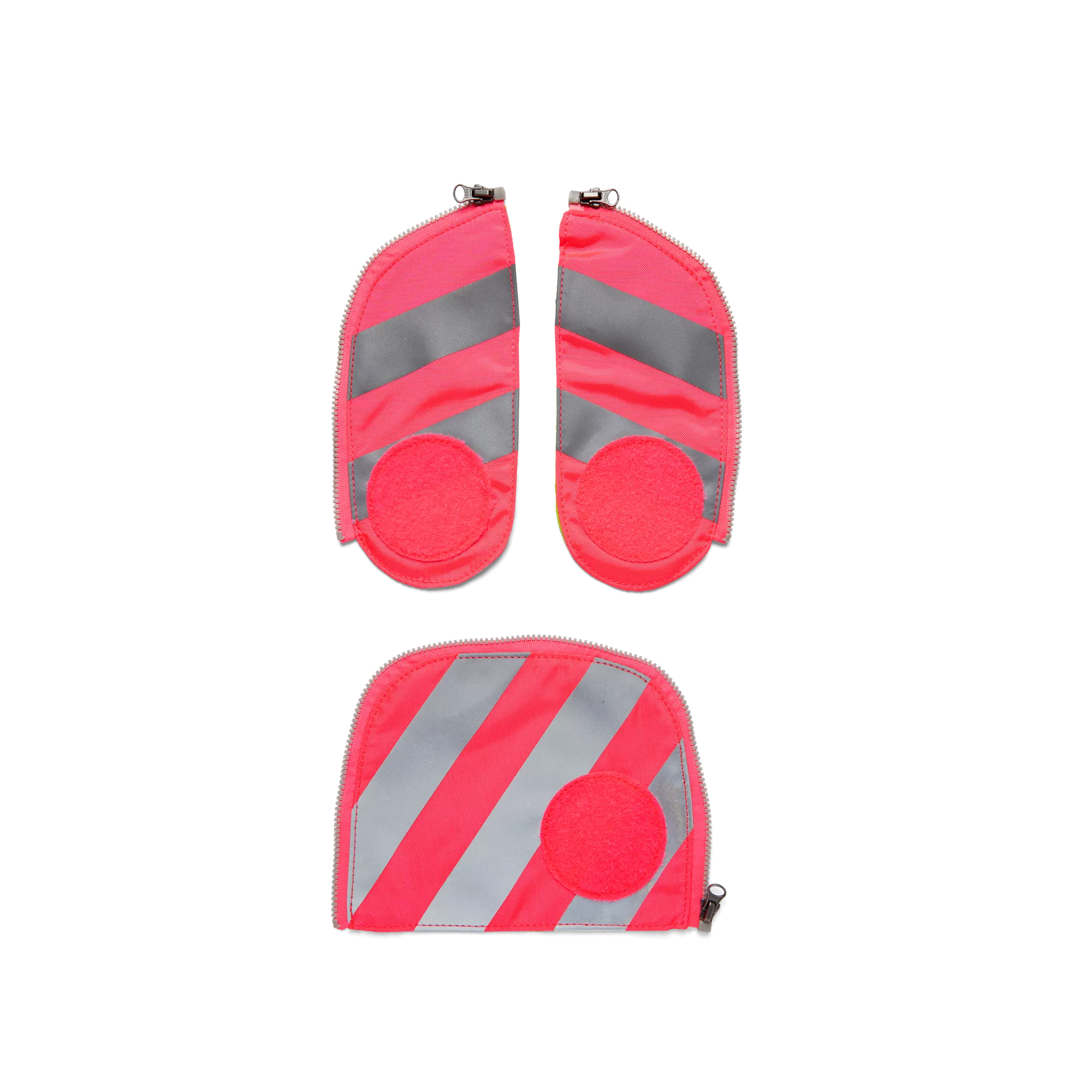 Ergobag Zip-Set 3tlg. Pink mit Reflektorstreifen