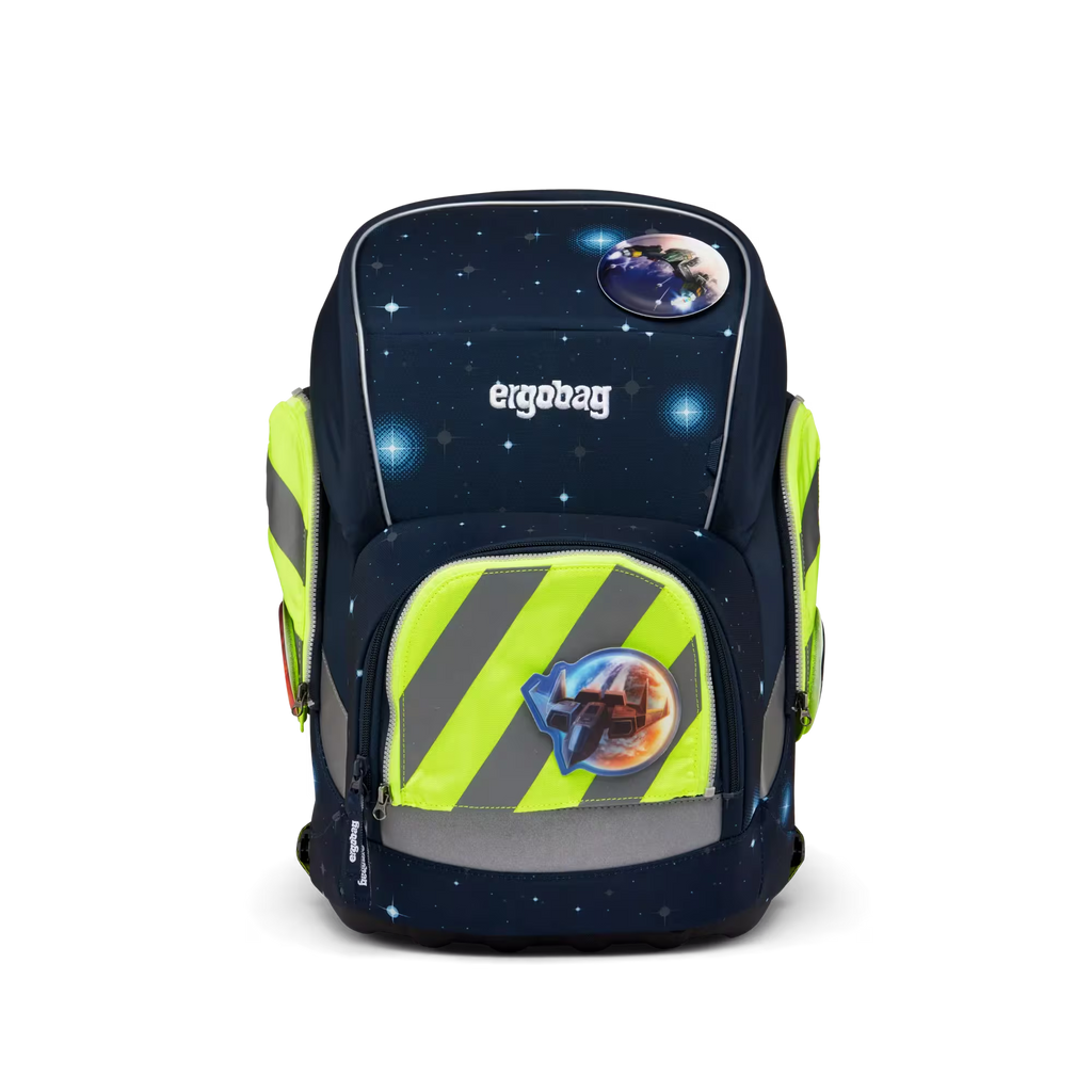 Ergobag Zip-Set 3tlg. Gelb mit Reflektorstreifen