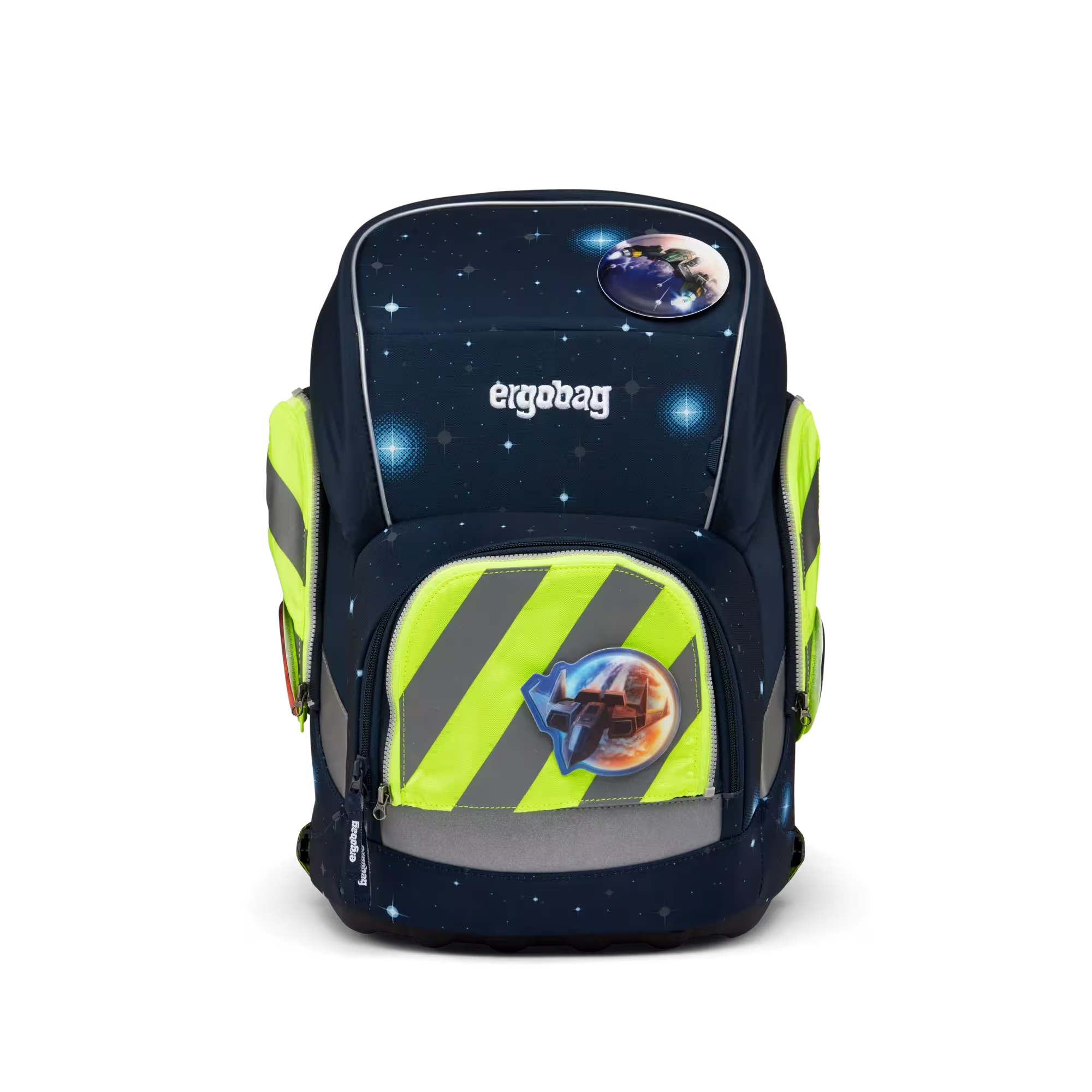 Ergobag Zip-Set 3tlg. Gelb mit Reflektorstreifen
