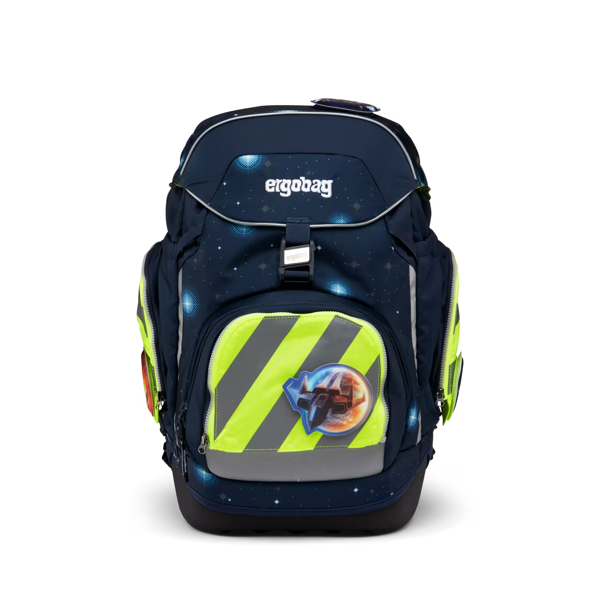 Ergobag Zip-Set 3tlg. Gelb mit Reflektorstreifen