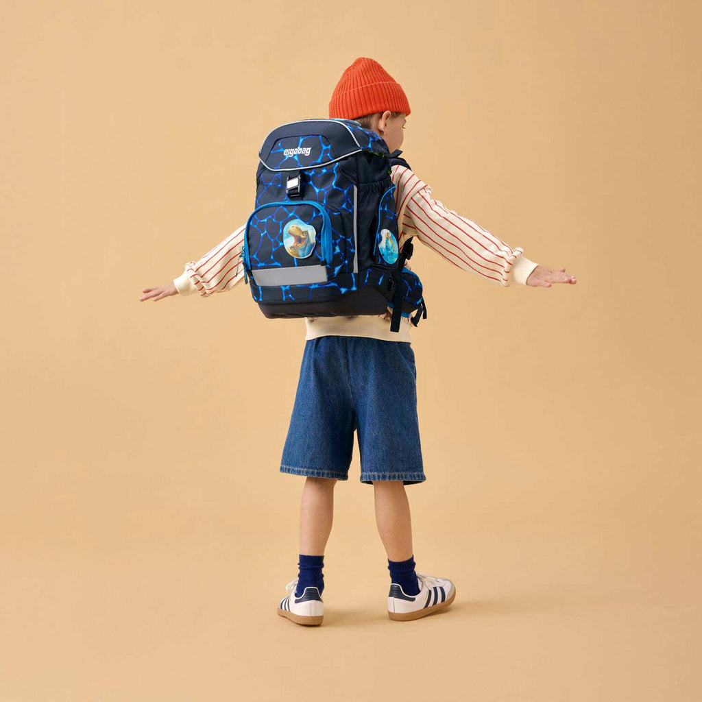 Ergobag Pack Schulrucksack Set 6-teilig Bärassic Garden COLOR FLASH