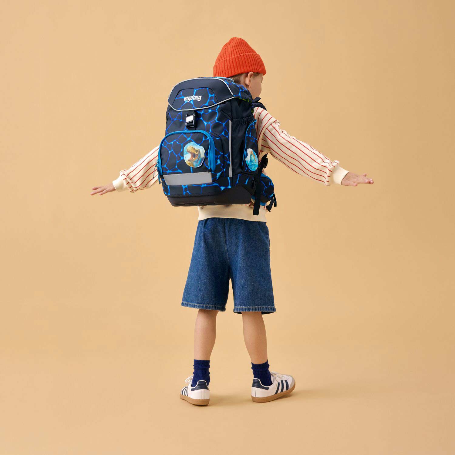 Ergobag Pack Schulrucksack Set 6-teilig Bärassic Garden COLOR FLASH
