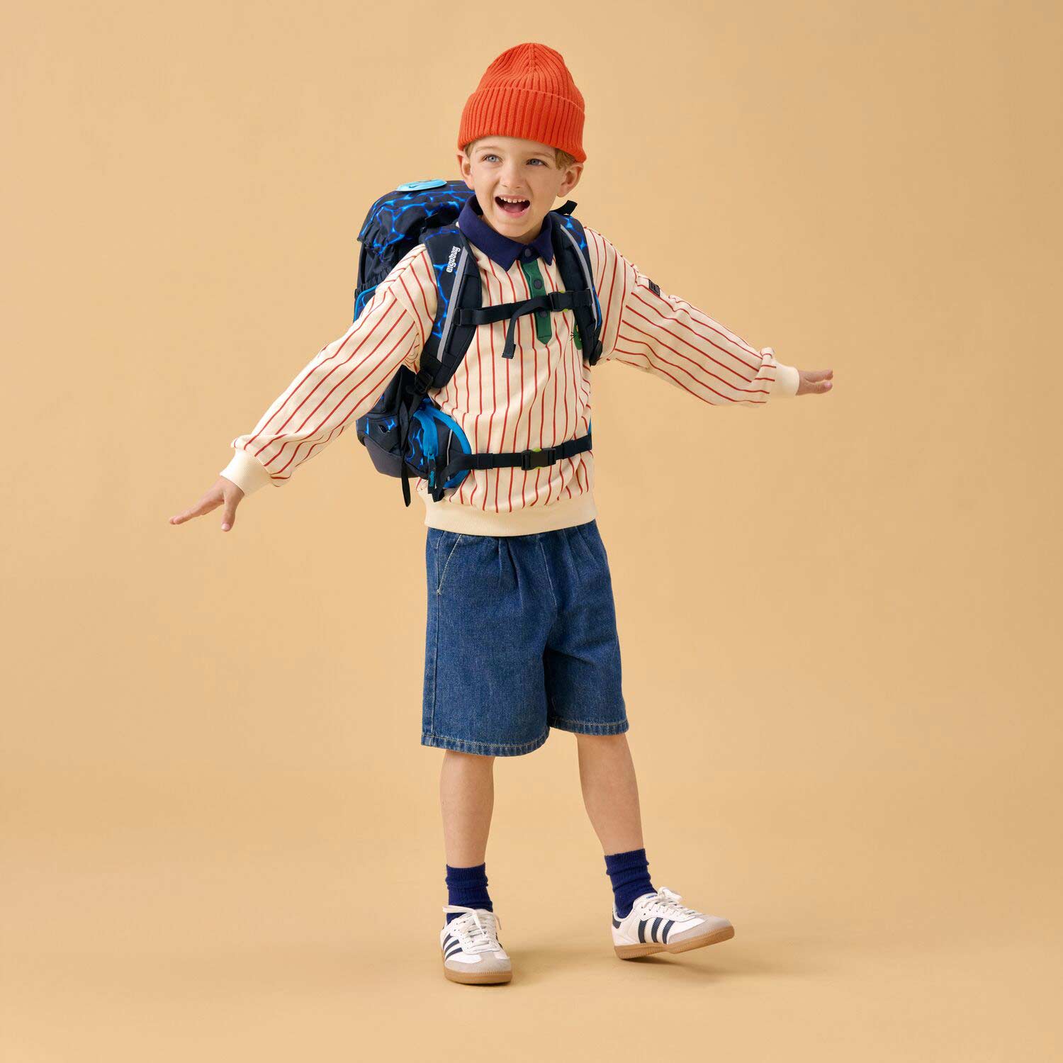 Ergobag Pack Schulrucksack Set 6-teilig Bärassic Garden COLOR FLASH