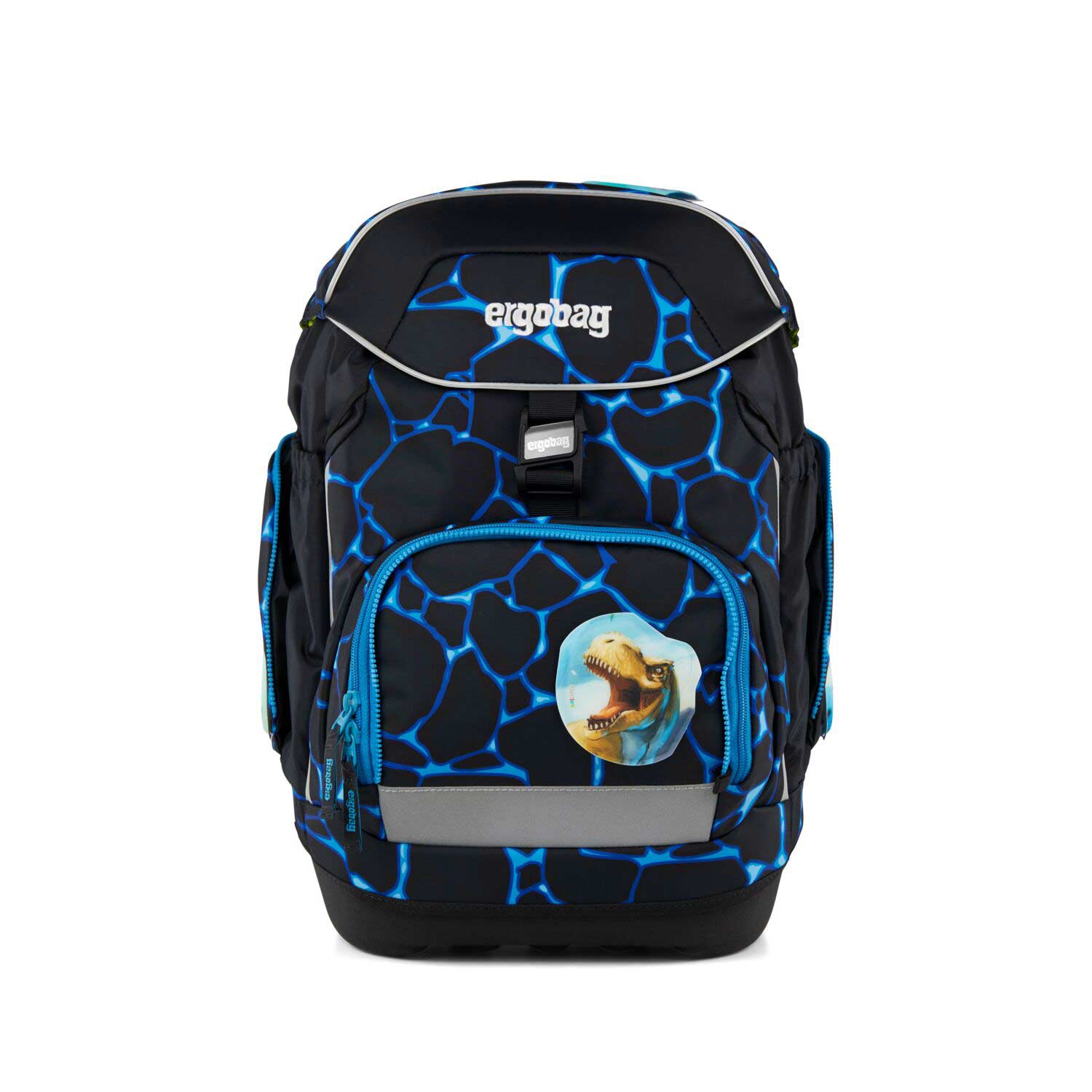 Ergobag Pack Schulrucksack Set 6-teilig Bärassic Garden COLOR FLASH