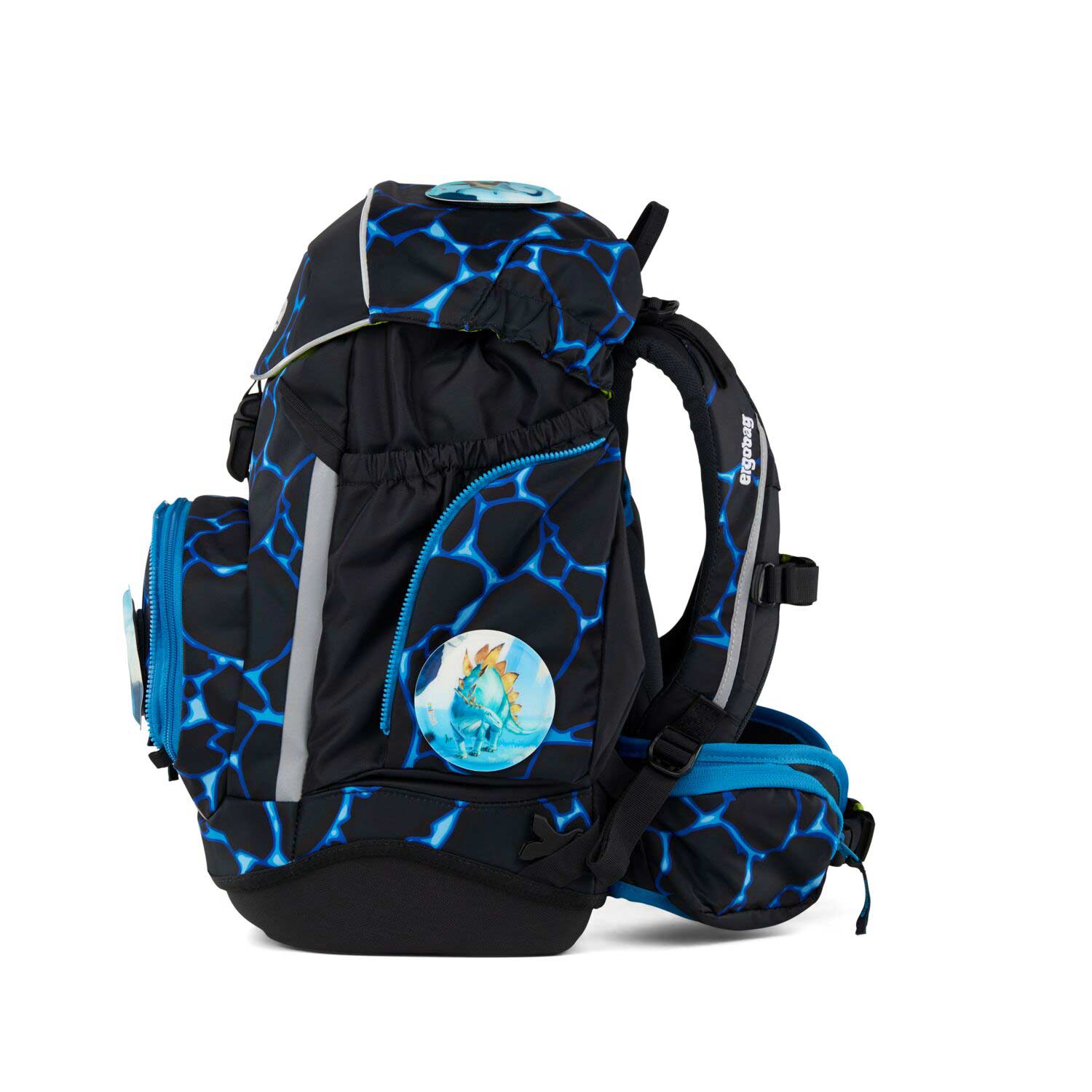 Ergobag Pack Schulrucksack Set 6-teilig Bärassic Garden COLOR FLASH