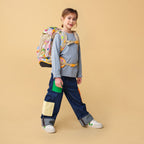 Ergobag Pack Schulrucksack Set 6-teilig Flower PowBär