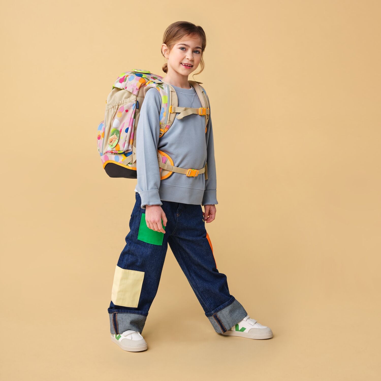 Ergobag Pack Schulrucksack Set 6-teilig Flower PowBär 2026
