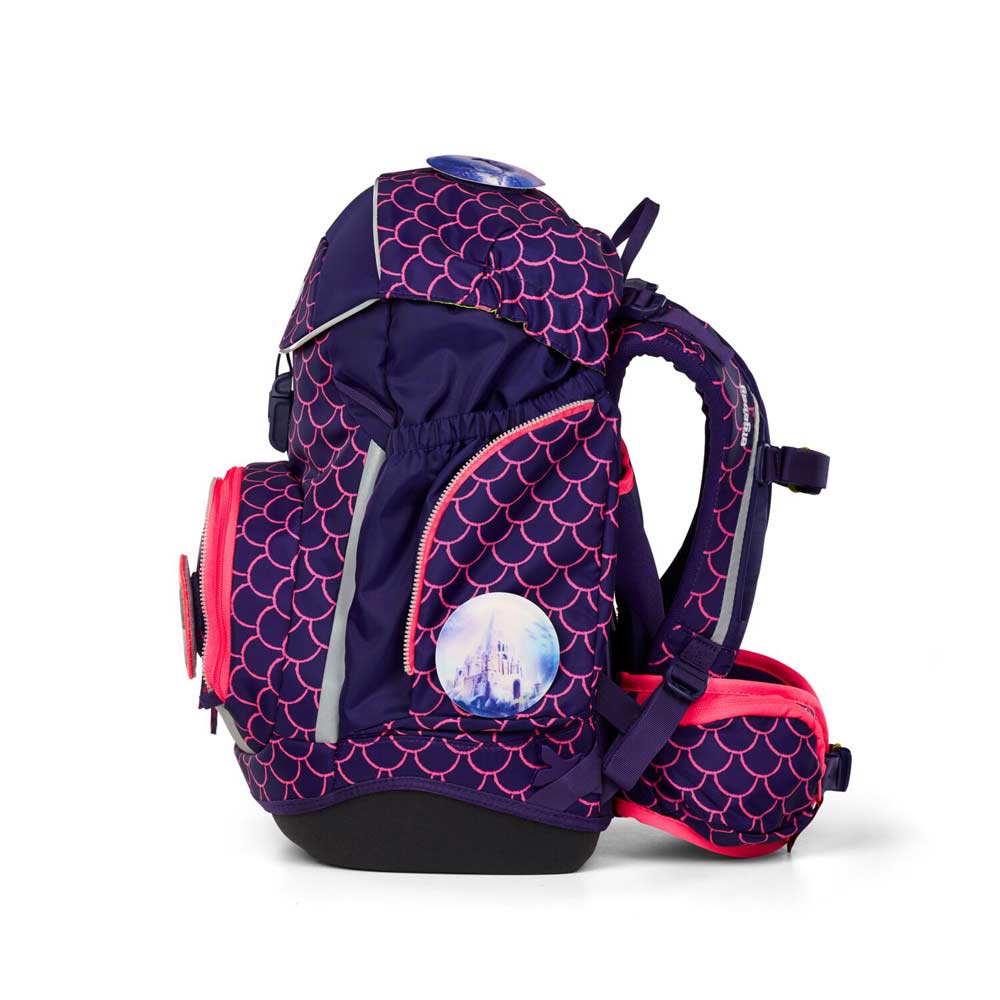 Ergobag Pack Schulrucksack Set 6-teilig PerlentauchBär LUMI
