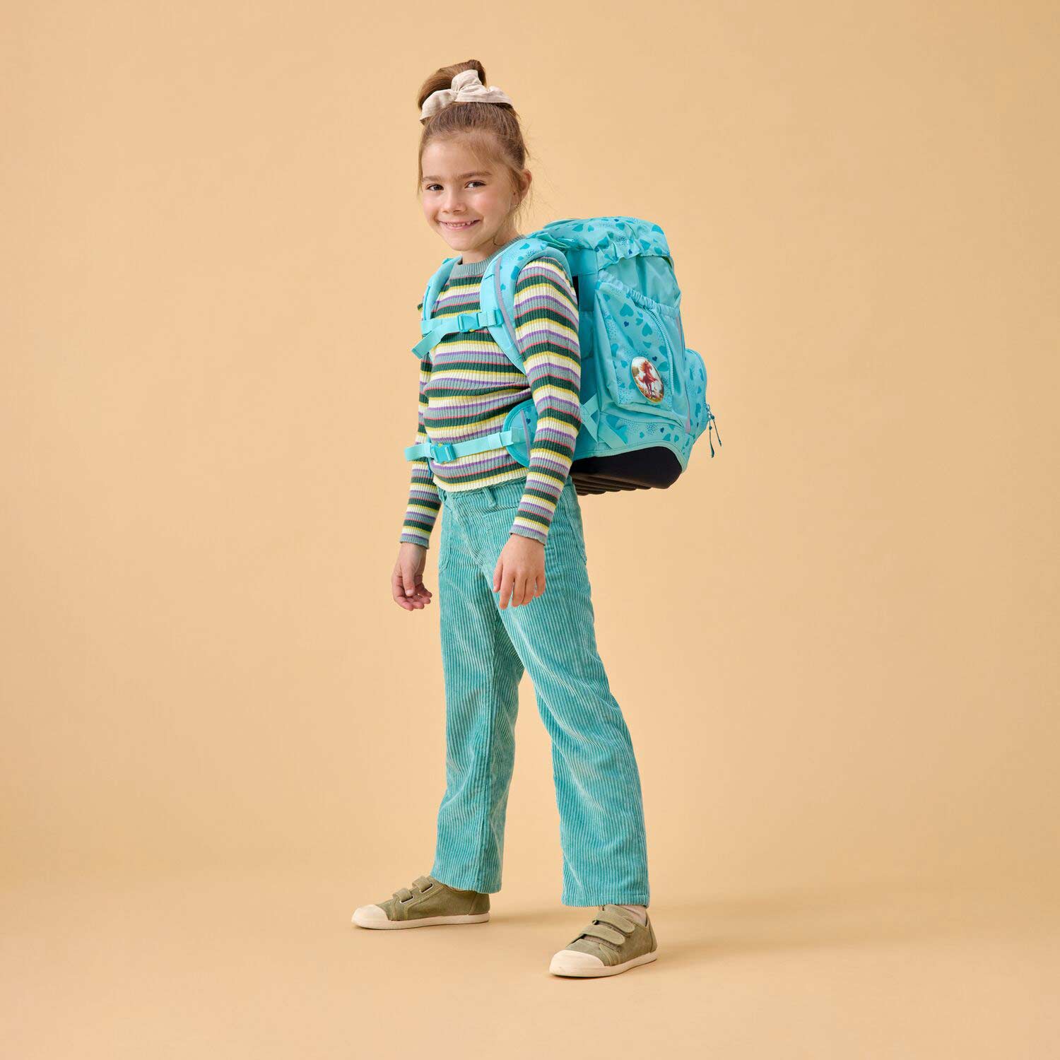 Ergobag Pack Schulrucksack Set 6-teilig ReitBärtraum