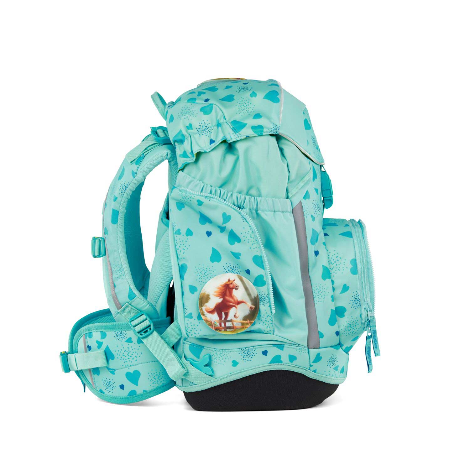 Ergobag Pack Schulrucksack Set 6-teilig ReitBärtraum