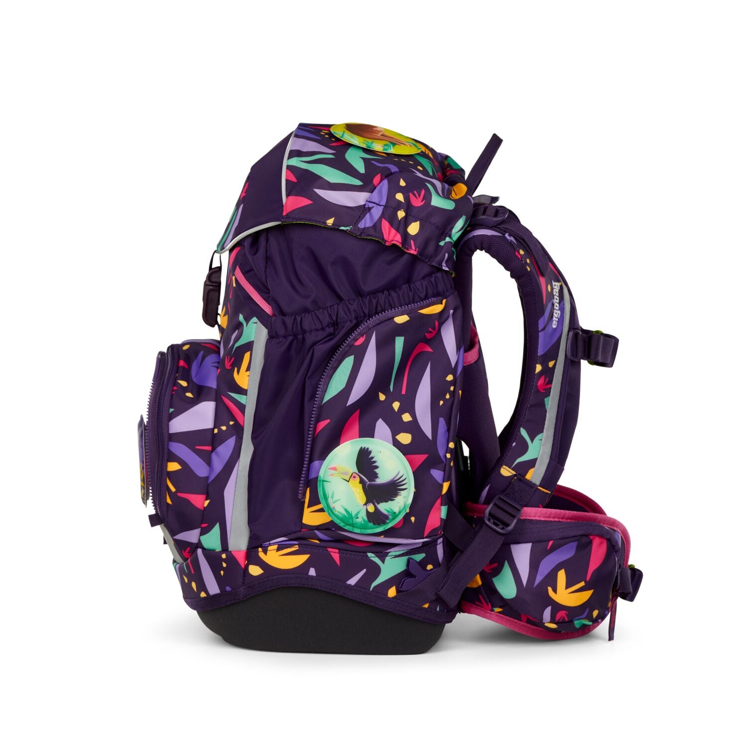 Ergobag Pack Schulrucksack Set 6-teilig AmBärzonas Color Flash