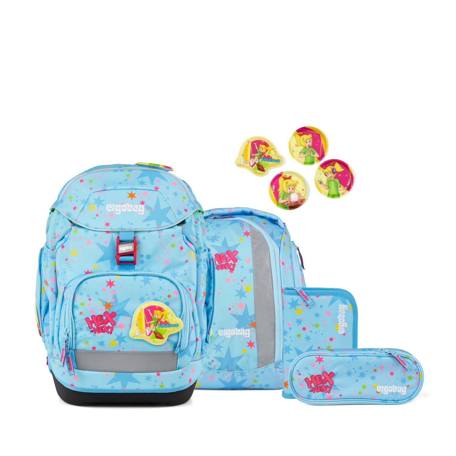 Ergobag Pack Schulrucksack Set 6-teilig Bärhext