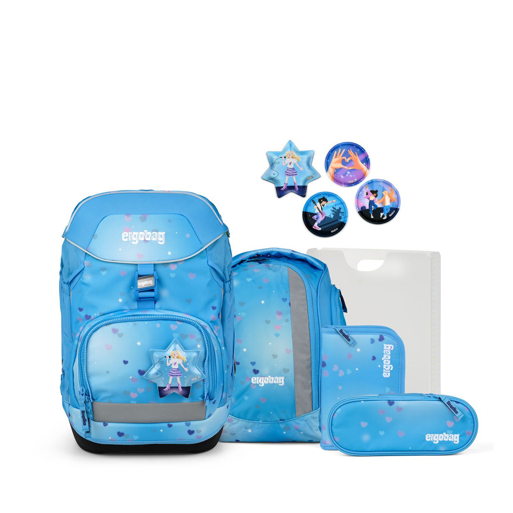 Ergobag Pack Schulrucksack Set 6-teilig BühnenfieBär