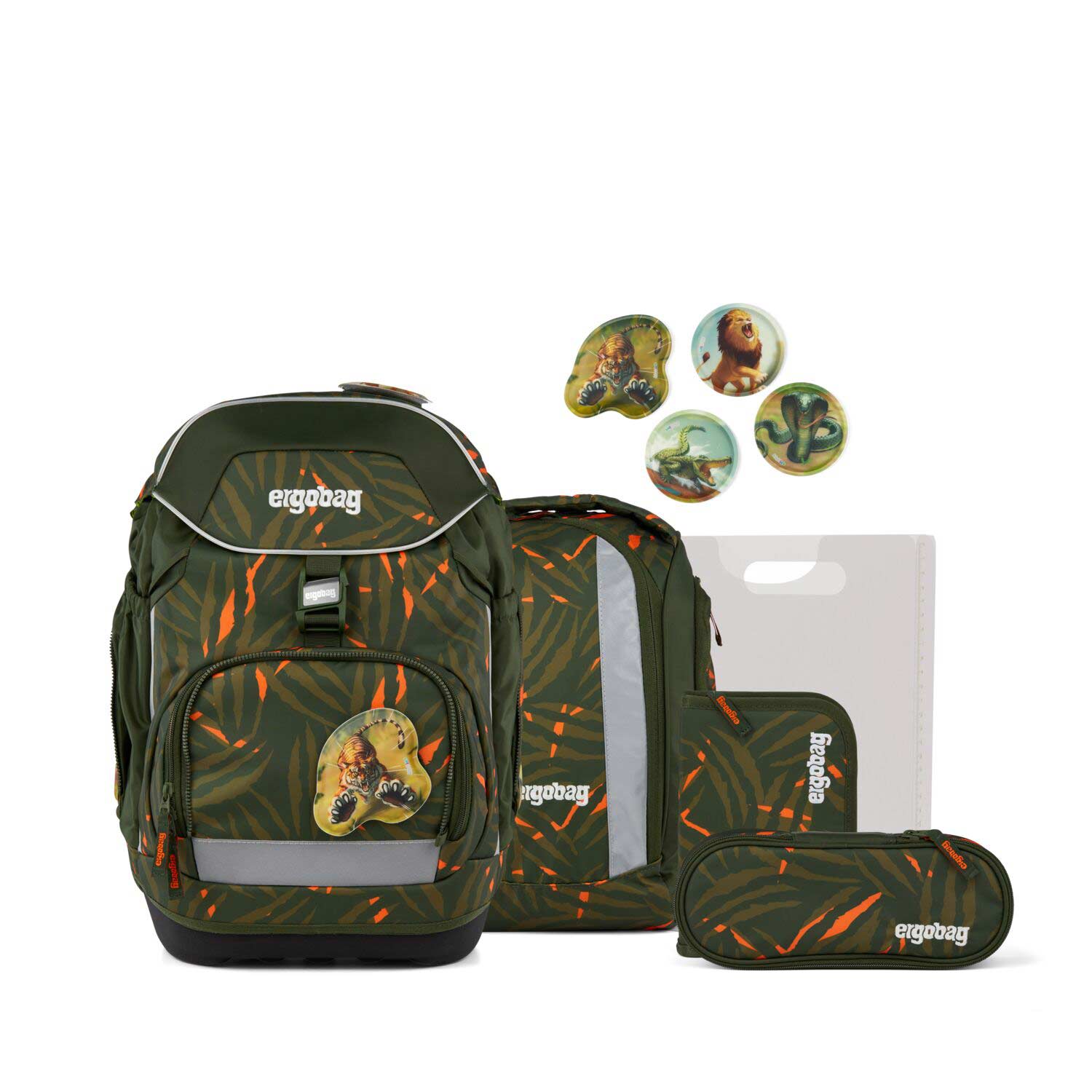 Ergobag Pack Schulrucksack Set 6-teilig ExBärdition