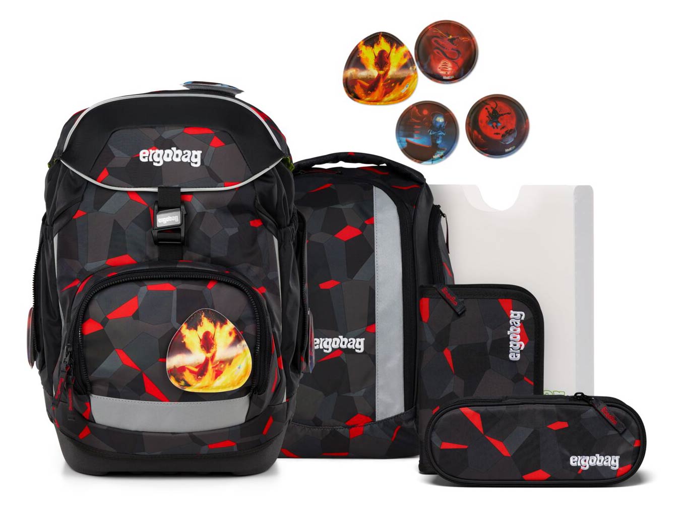 Ergobag Pack Schulrucksack Set 6-teilig TaekBärdo