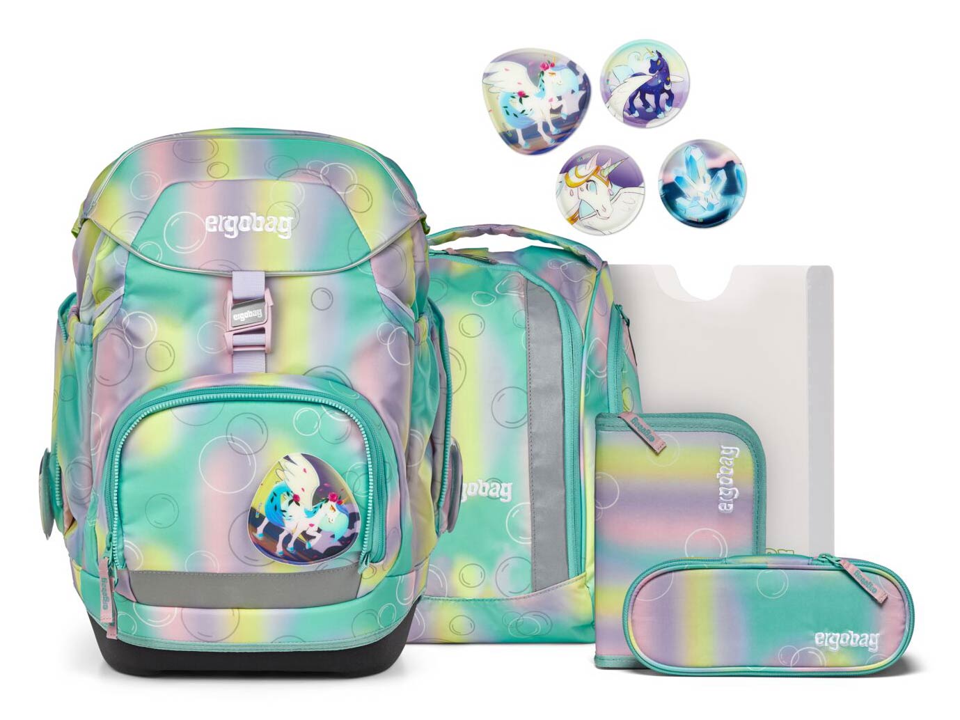 Ergobag Pack Schulrucksack Set 6-teilig ZauBärwelt Reflex