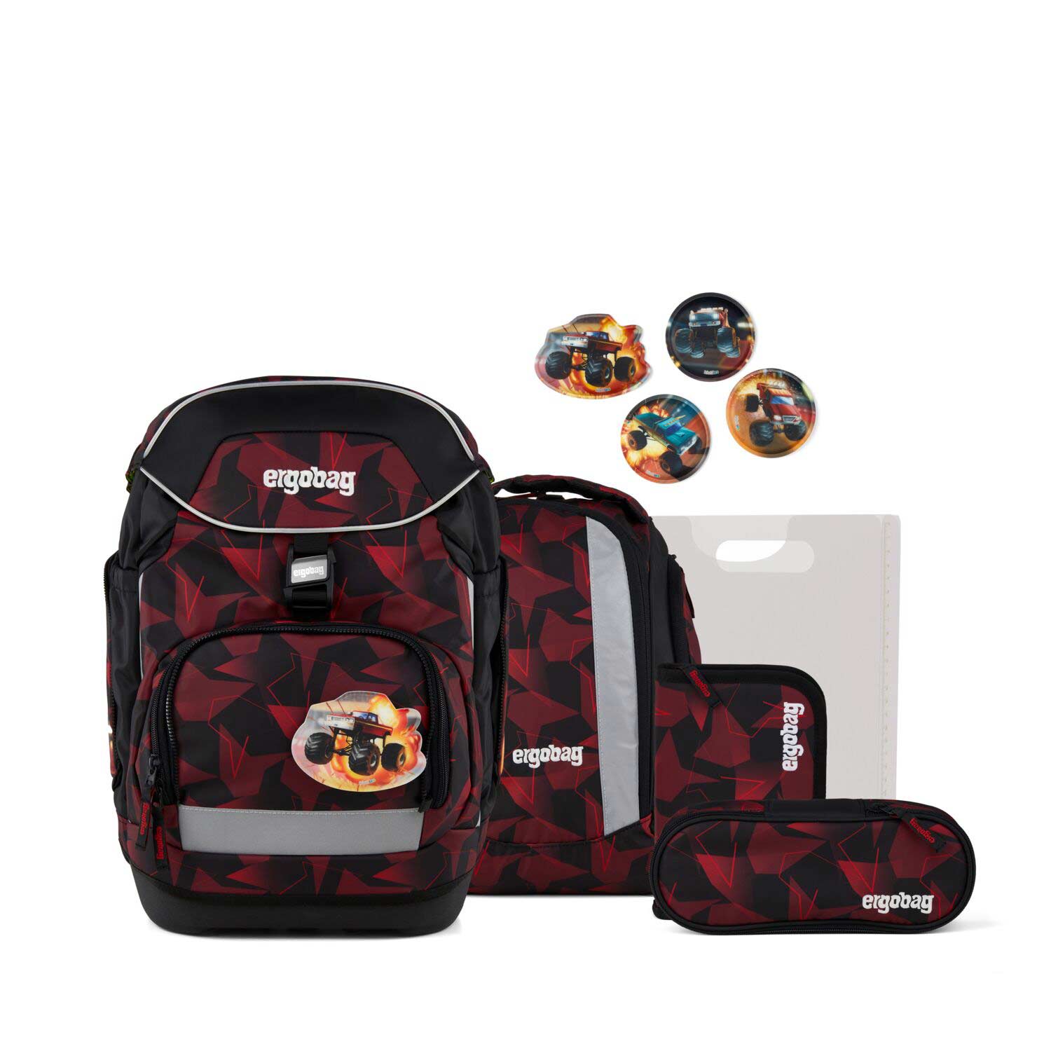 Ergobag Pack Schulrucksack Set 6-teilig UnaufhaltBär