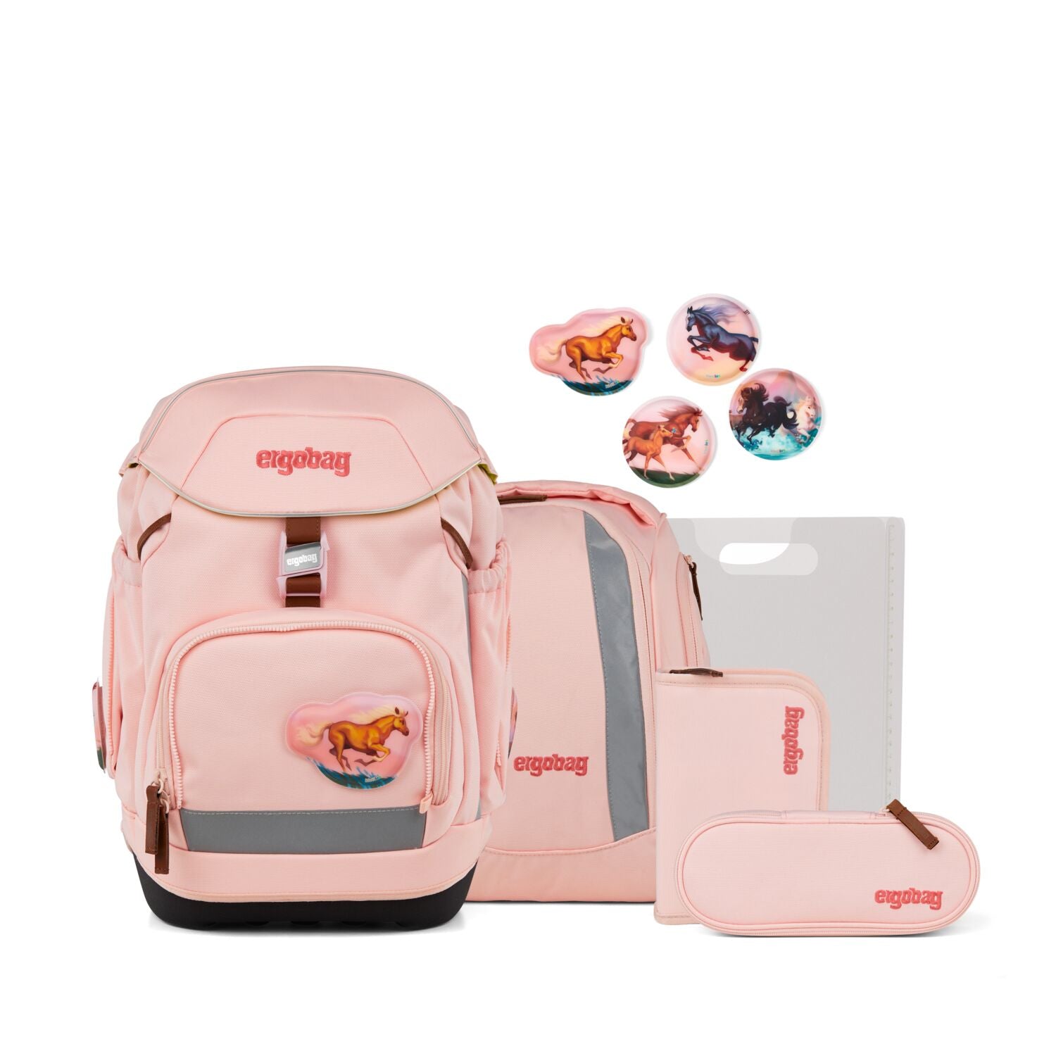 Ergobag Pack Schulrucksack Set 6-teilig UnzähmBär