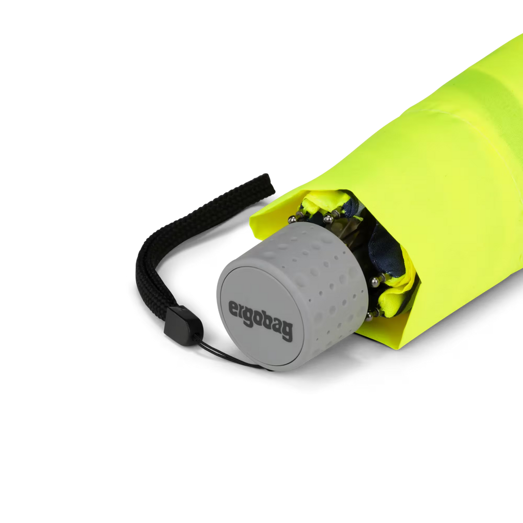 Ergobag Kinder Regenschirm Neon Gelb