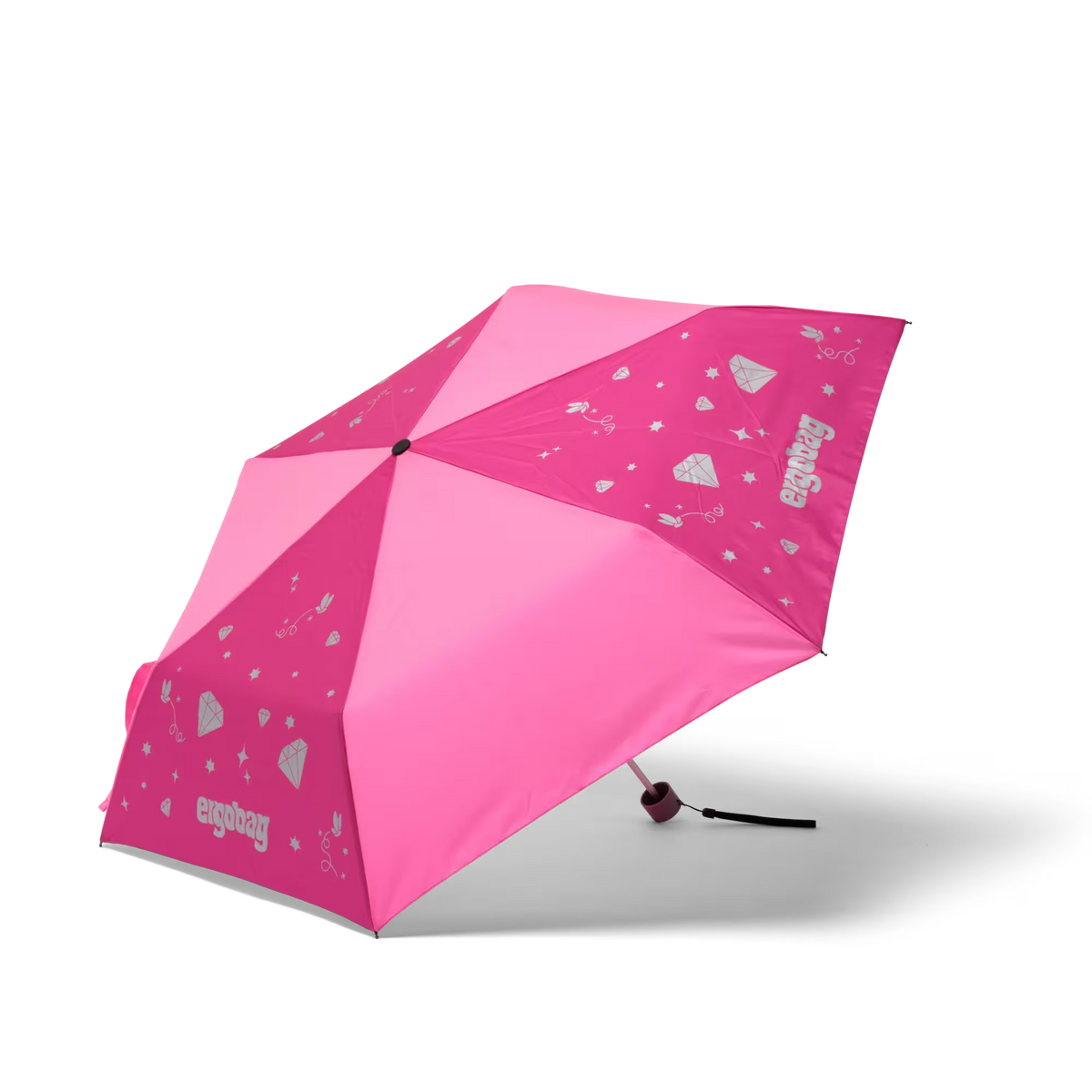 Ergobag Kinder Regenschirm Neon Pink