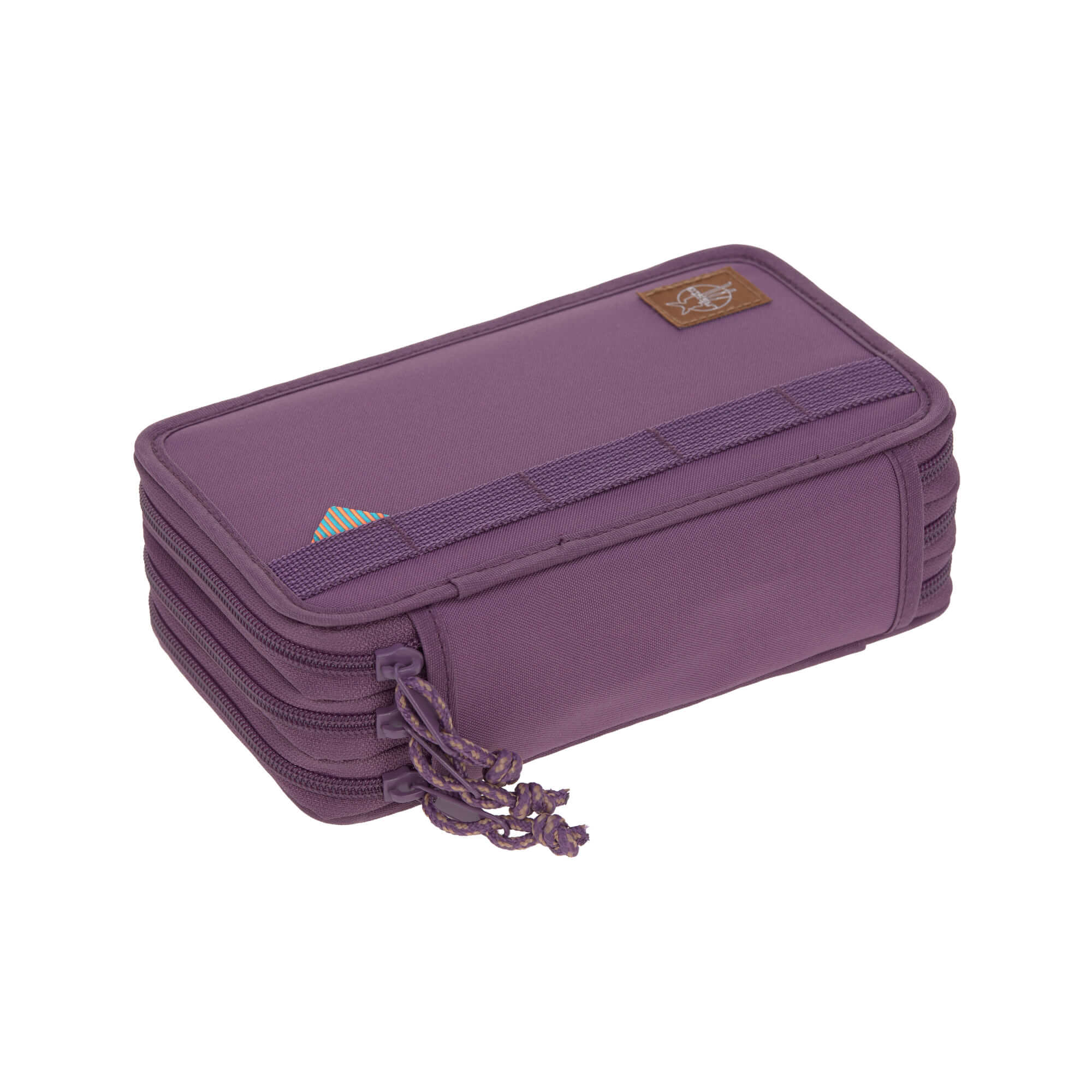 Lässig 3-fach Federmäppchen Unique Purple