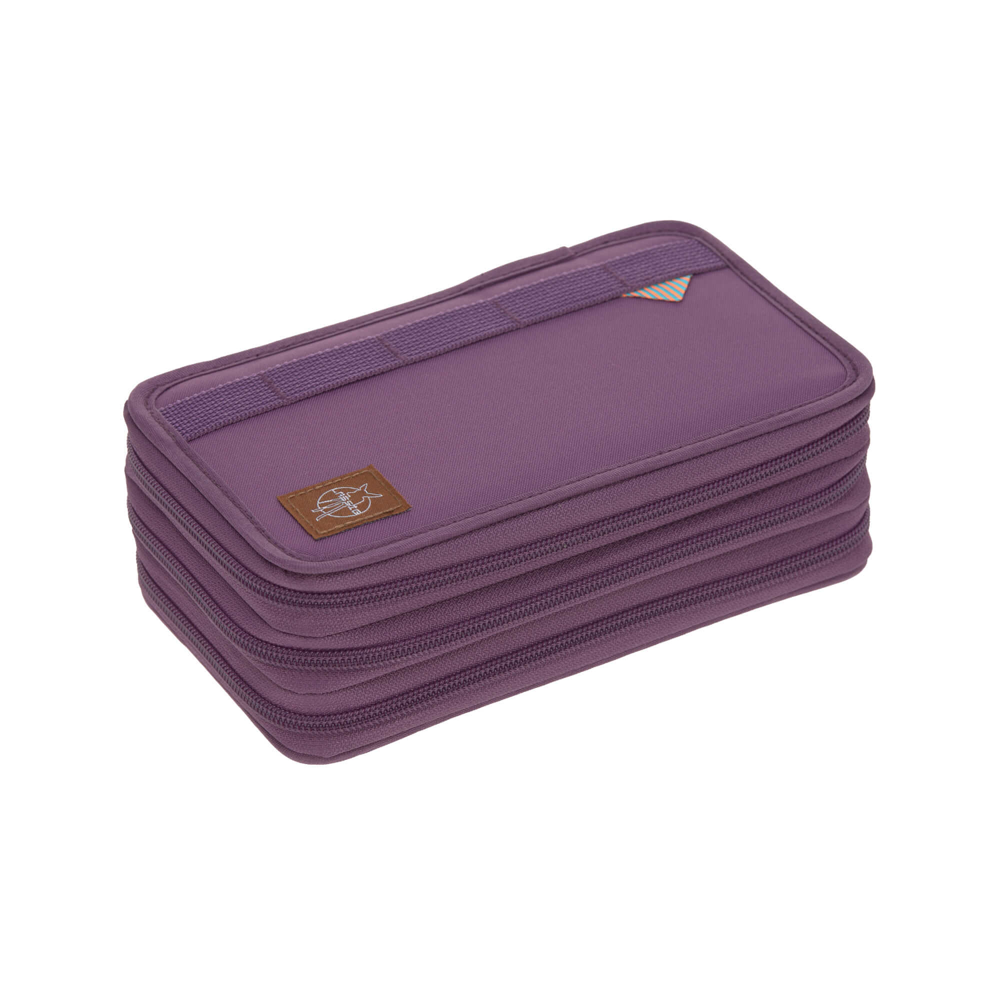 Lässig 3-fach Federmäppchen Unique Purple