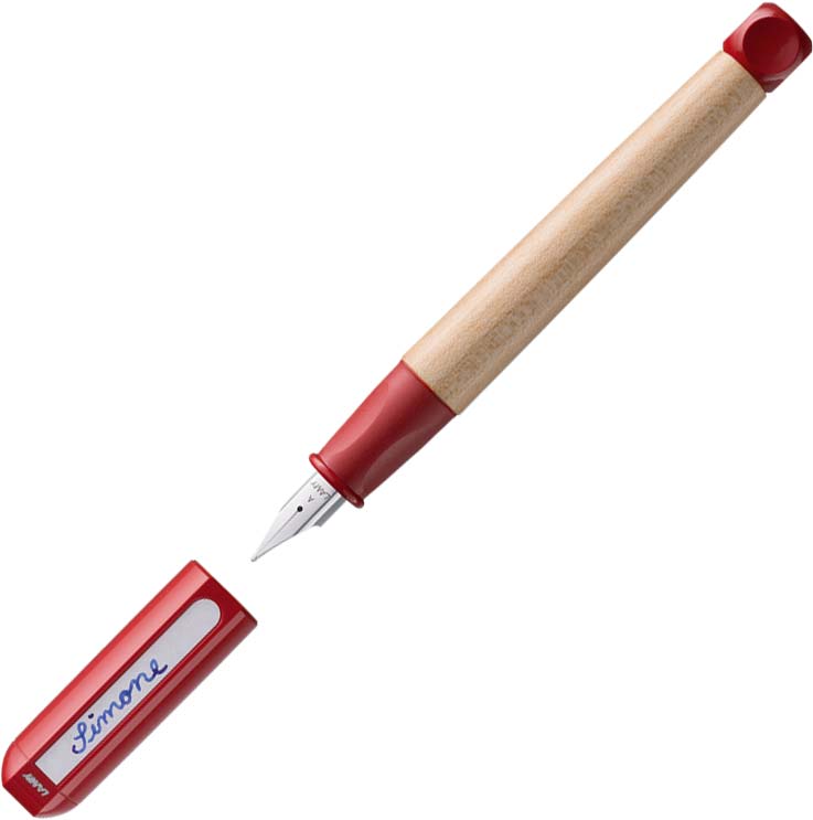 LAMY Schreiblernfüller abc für Rechtshänder, Farbe Rot