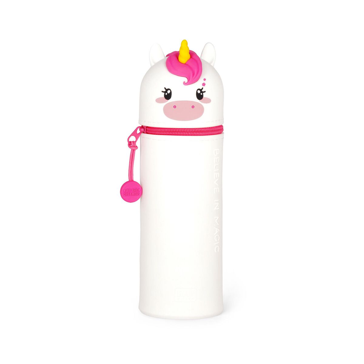 Legami 2in1 Silikon Federmäppchen Kawaii Einhorn