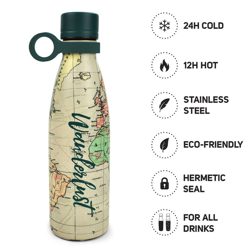 Legami Edelstahl Trinkflasche Travel