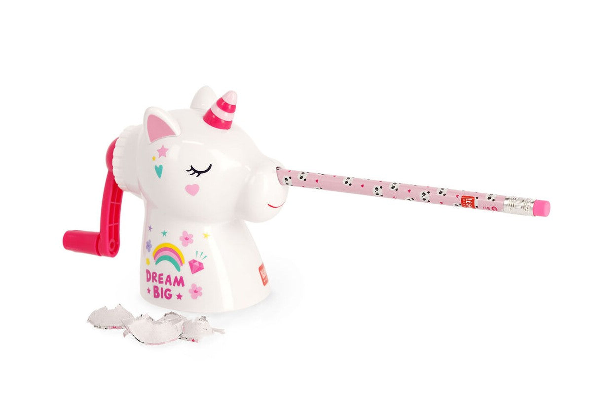 Legami Einhorn Anspitzer mit Kurbel