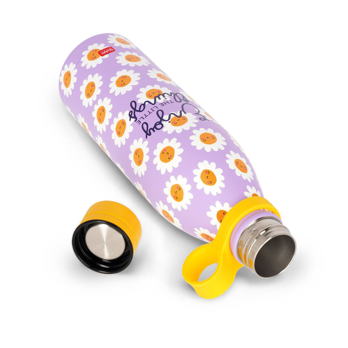 Legami Edelstahl Trinkflasche Daisy