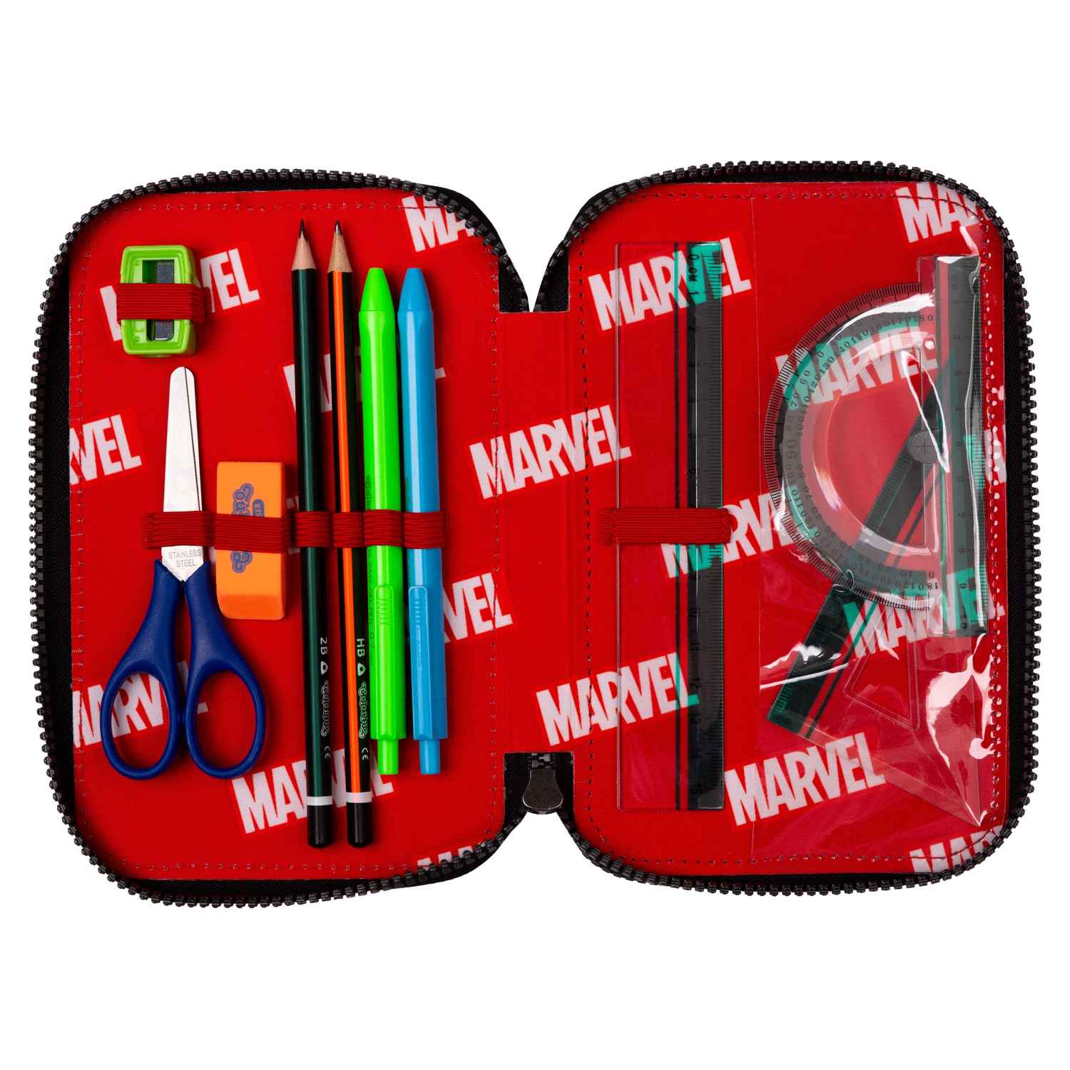McNeill 3-fach Federmäppchen Marvel Avengers